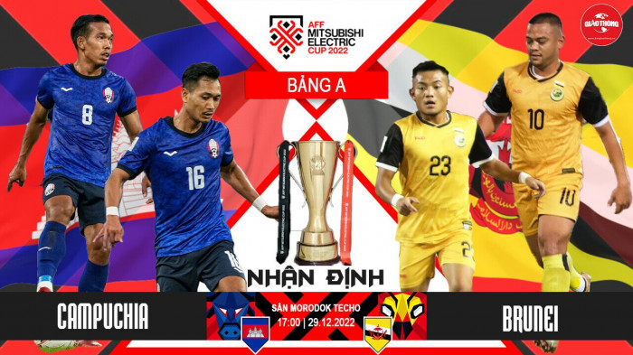 Soi Kèo Campuchia - Brunei
