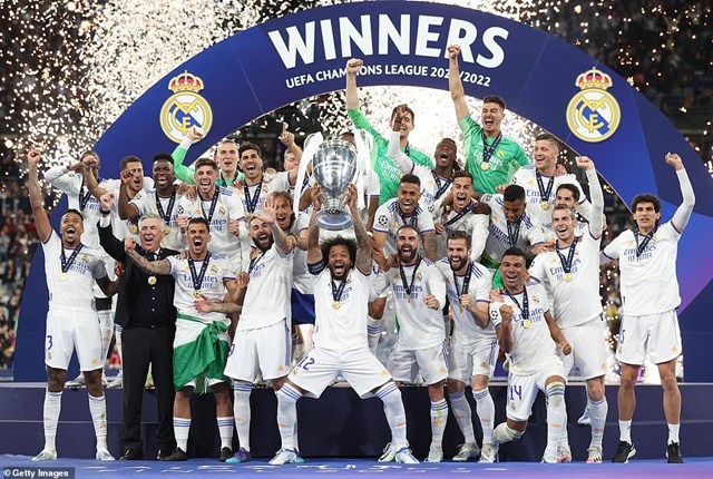 UEFA Champions League 2022-23 xác định 32 đội bóng tham dự