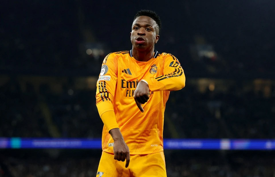 Vinicius có thành tích khó tin