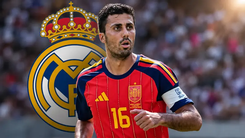 Real Madrid tự tin có Rodri, Bouaddi đồng ý gia nhập Man City