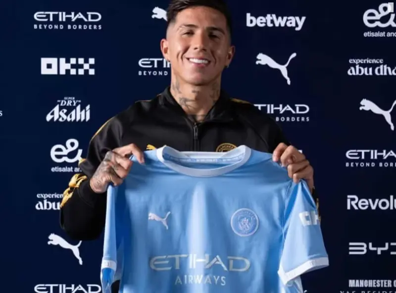 Enzo Fernandez trở thành tân binh đắt giá nhất lịch sử Man City