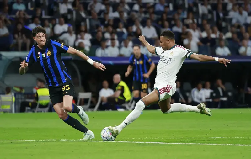 Mbappe tỏa sáng, Real đánh bại Inter ở Champions League
