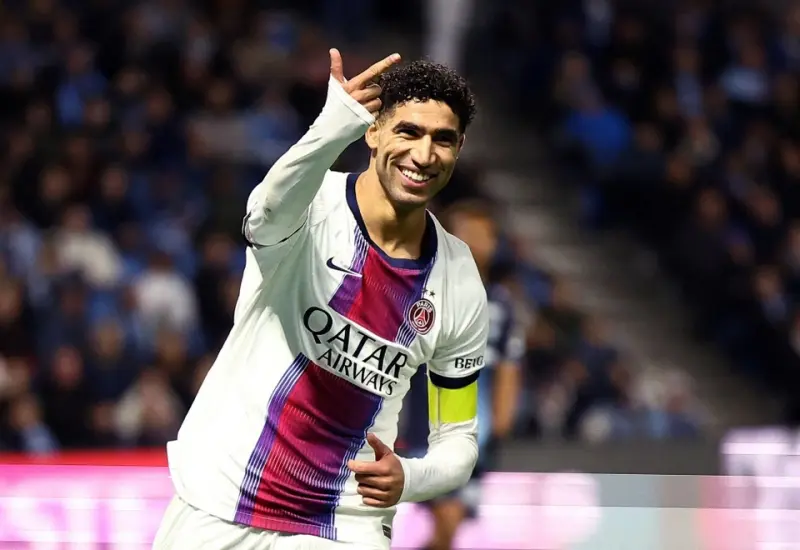 PSG đại thắng với 5 bàn nhờ công Hakimi